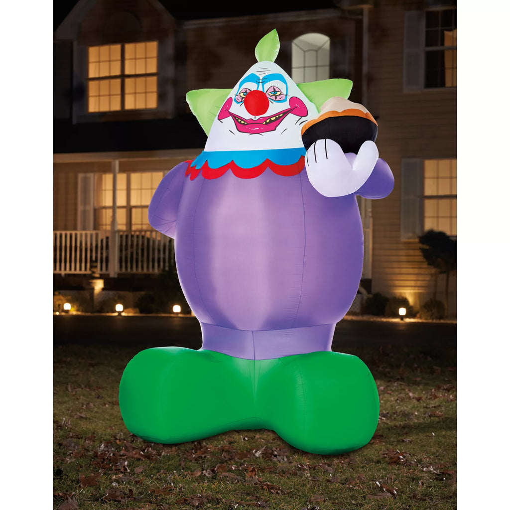 12 Ft Jumbo Light-Up Inflatable Decoration - Killer Klowns from Outer Space