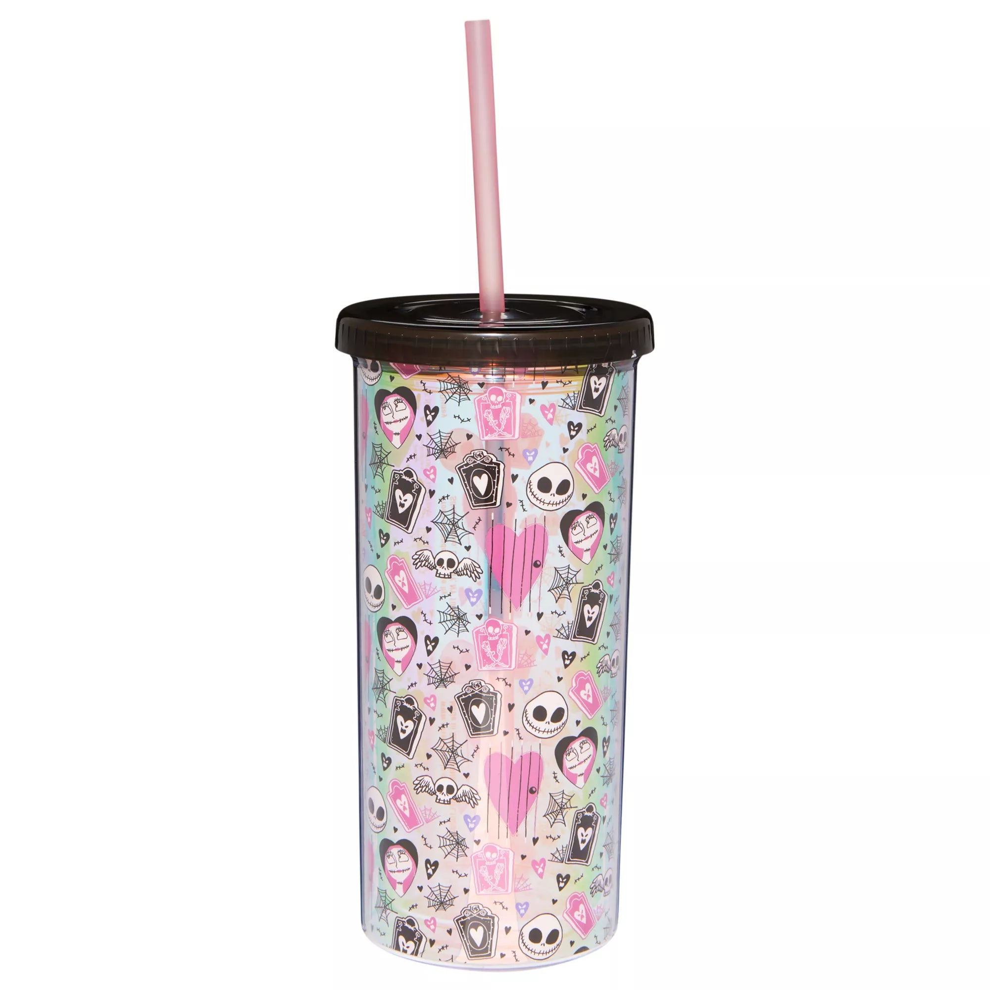 The Nightmare Before Christmas Icons Cup with Straw - 20 oz.