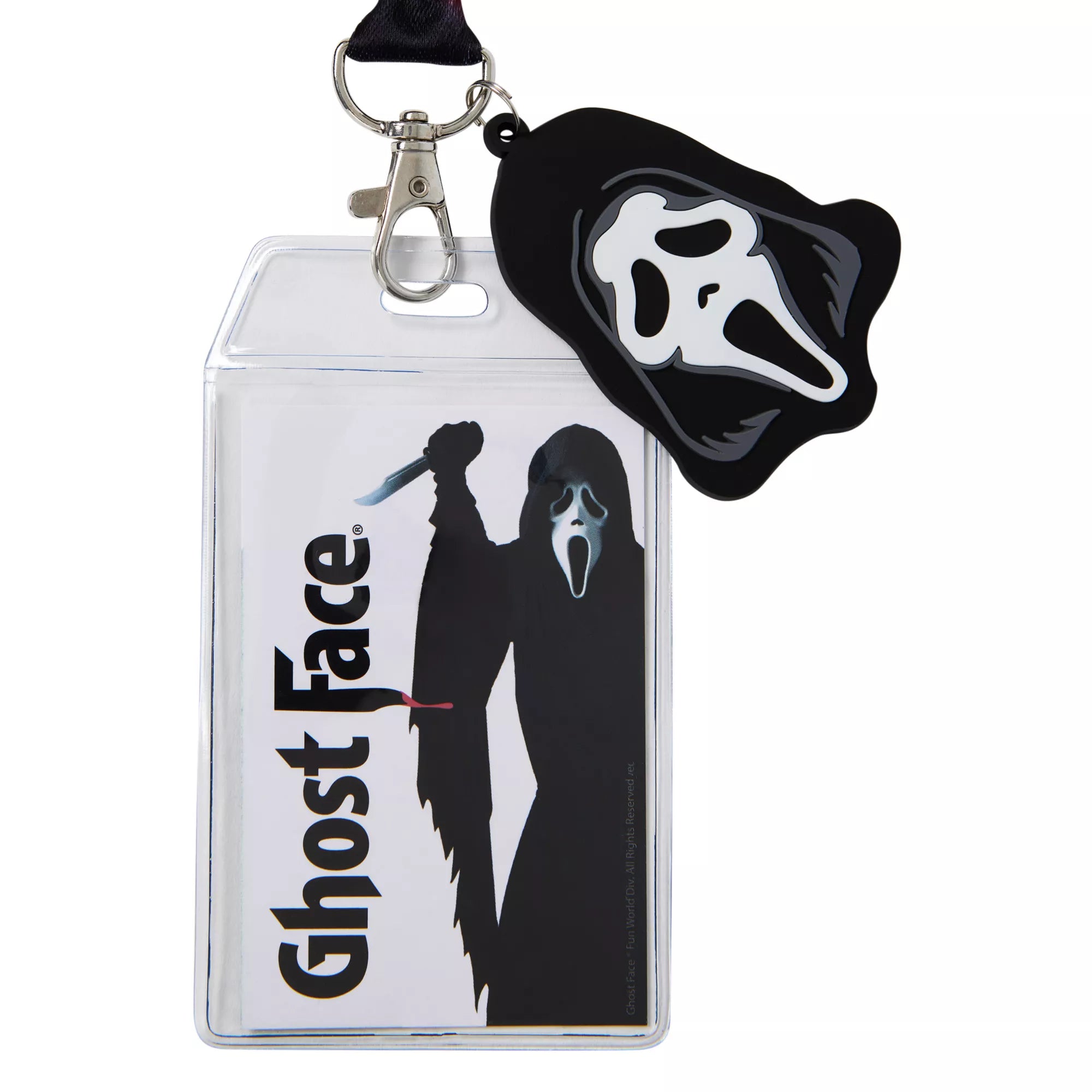 Ghost Face Lanyard