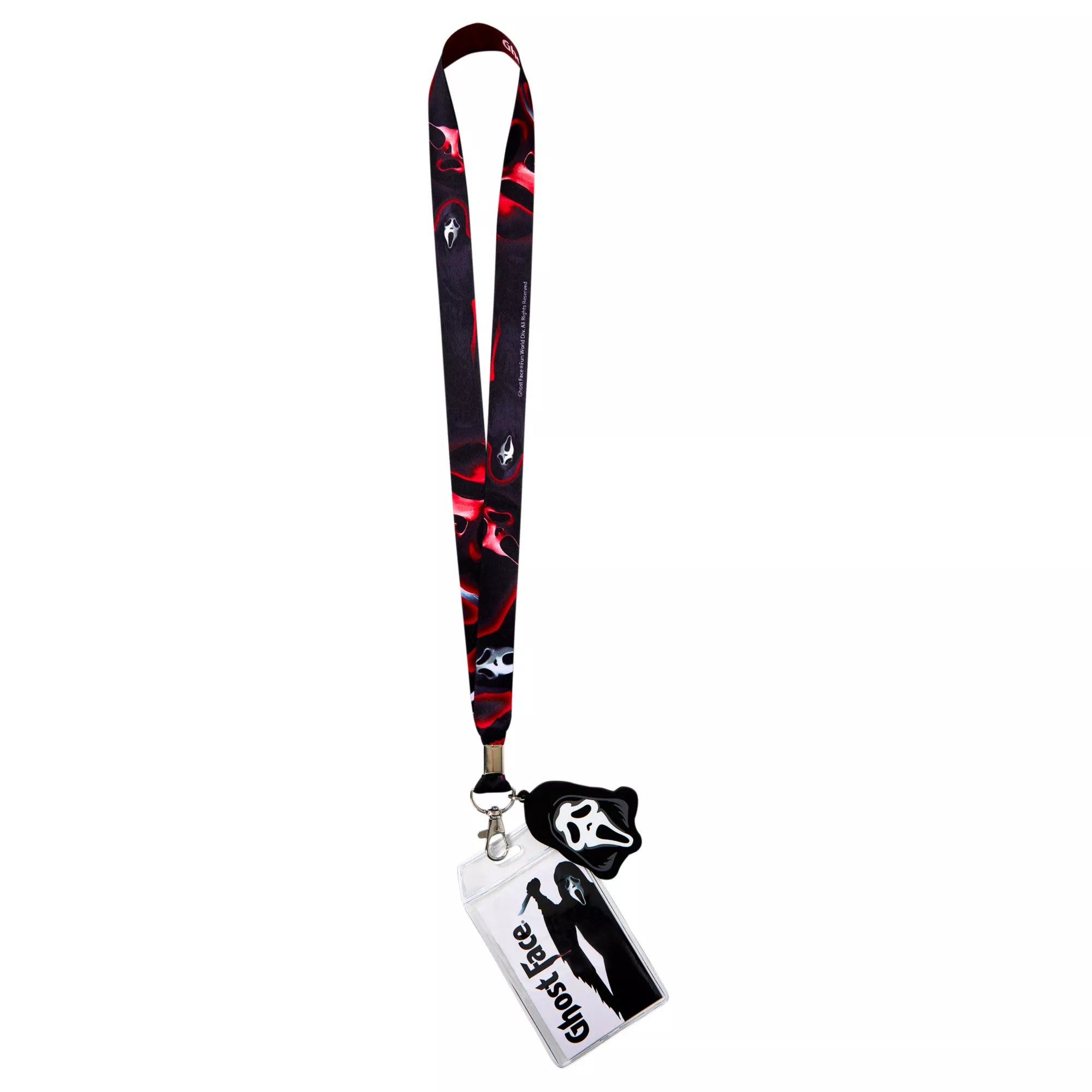 Ghost Face Lanyard