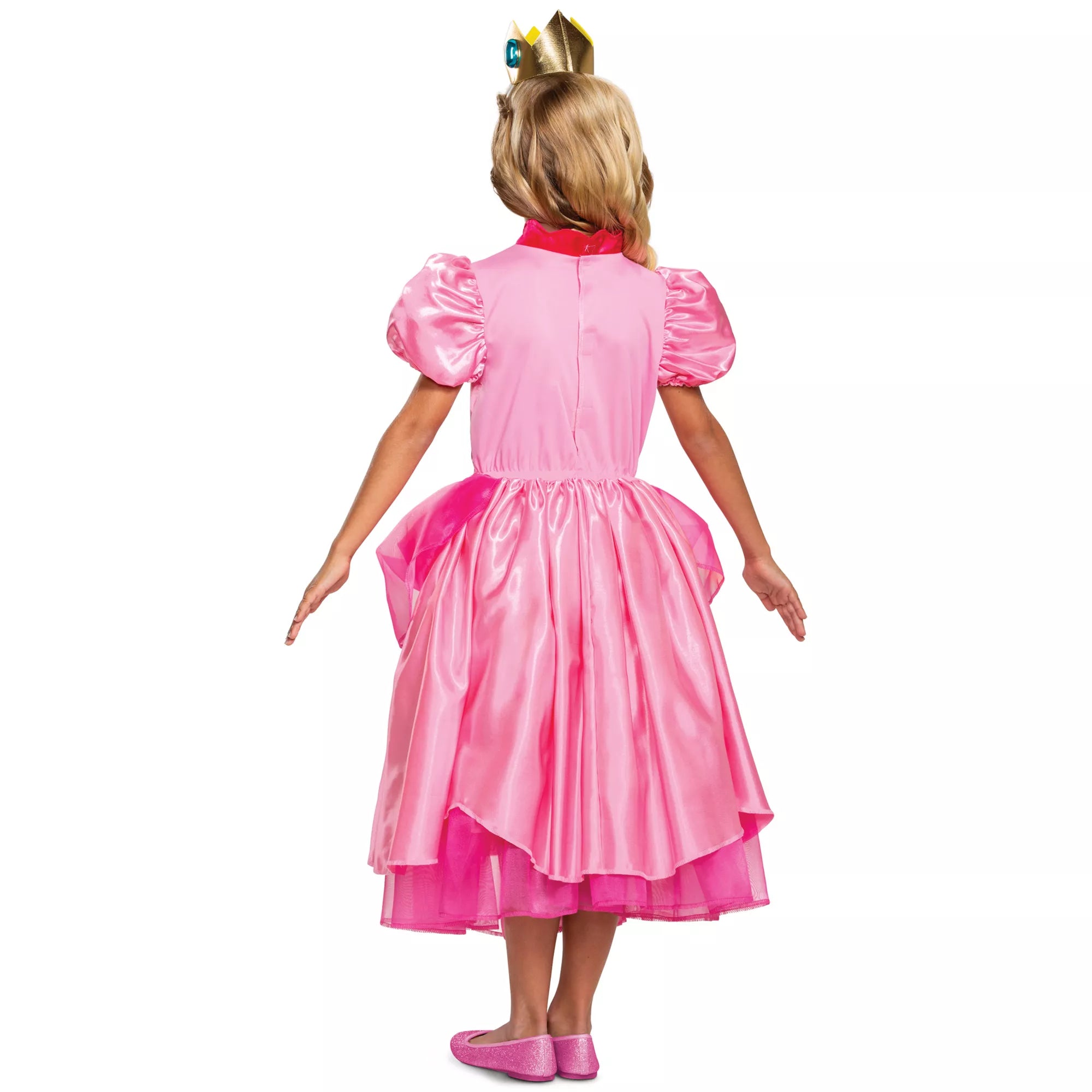 Kids Princess Peach Costume Deluxe - Mario Bros.