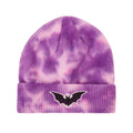 Purple Tie Dye Bat Beanie
