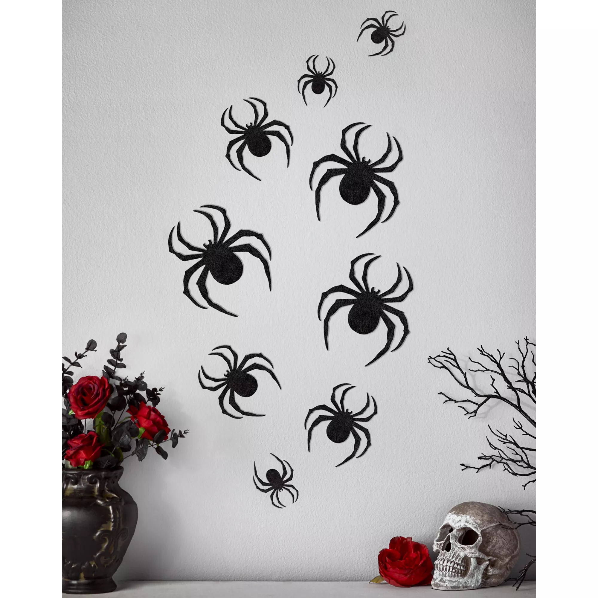 Gothic Noir Spider Decals