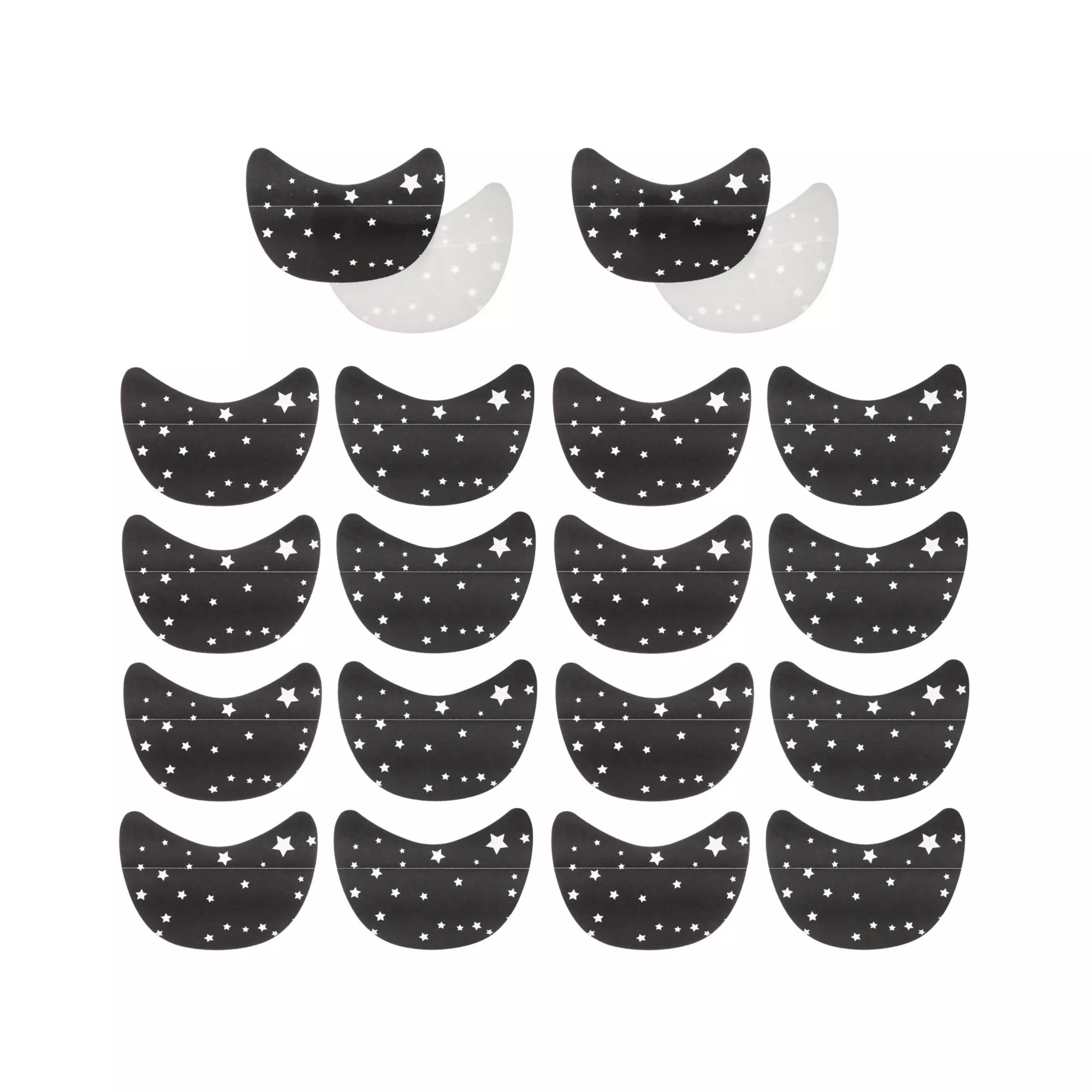 Black Star Eyeshadow Shields - 20 Pack