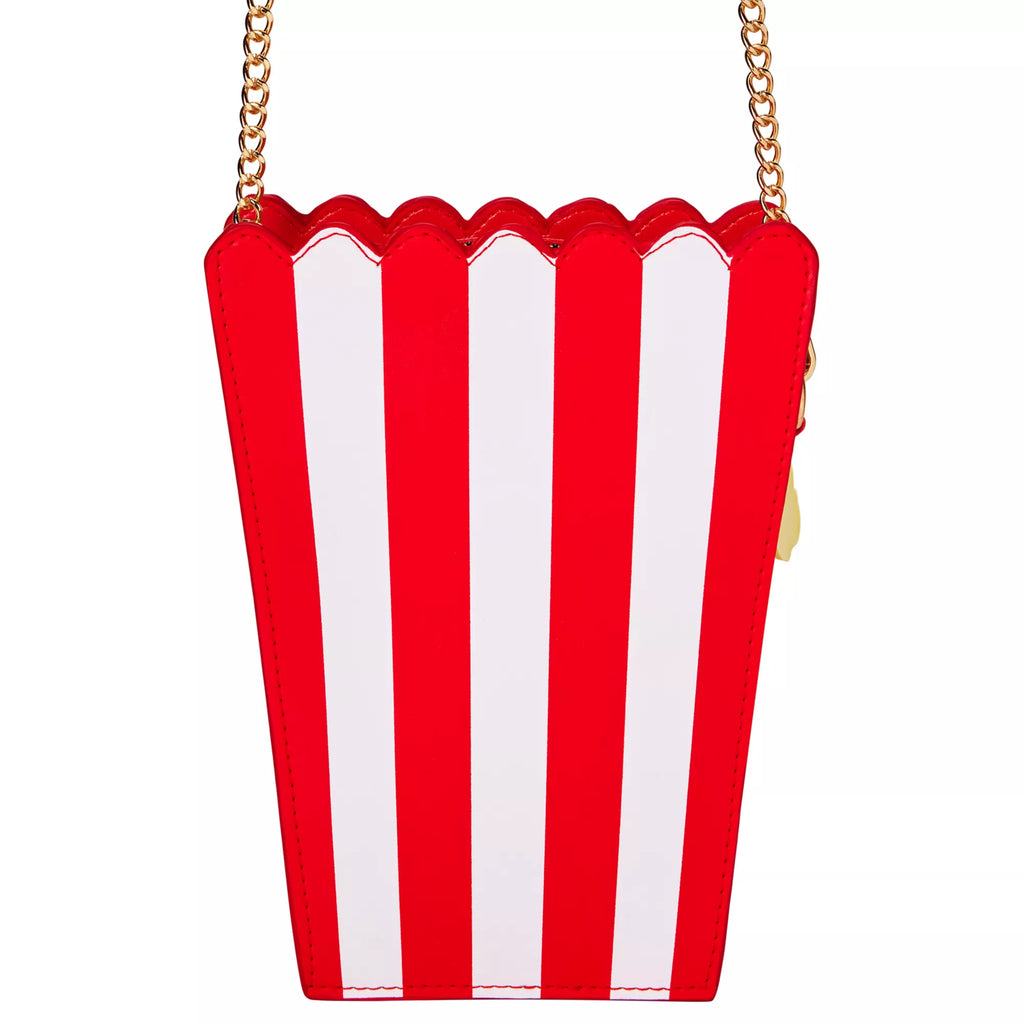 Scary Clown Popcorn Crossbody Bag