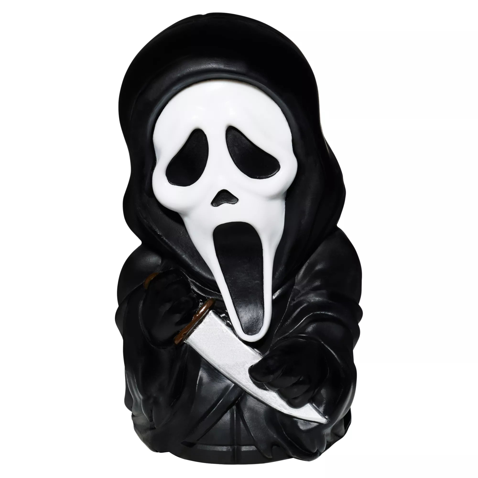 Ghost Face Light-Up Horror Statue