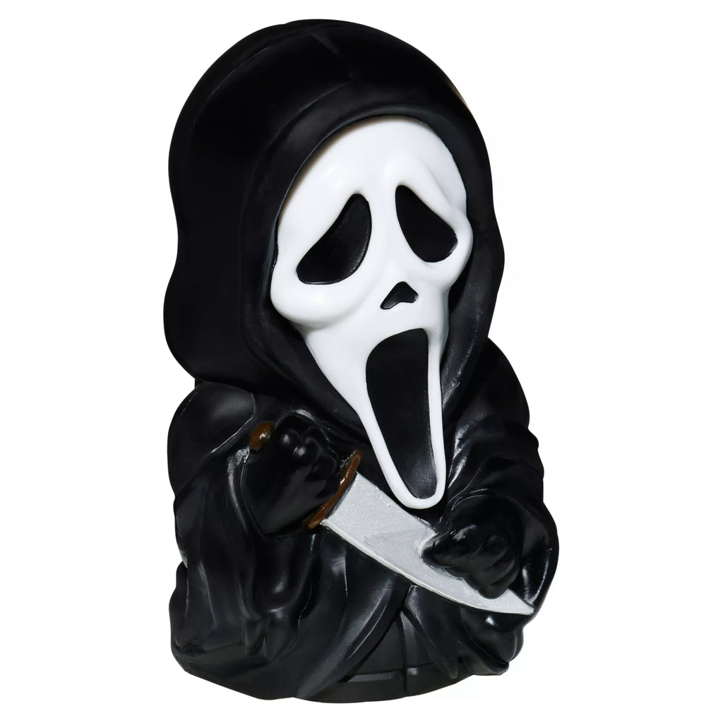 Ghost Face Light-Up Horror Statue