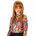 Heat Resistant Copper Wig with Bangs