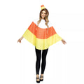Adult Candy Corn Poncho