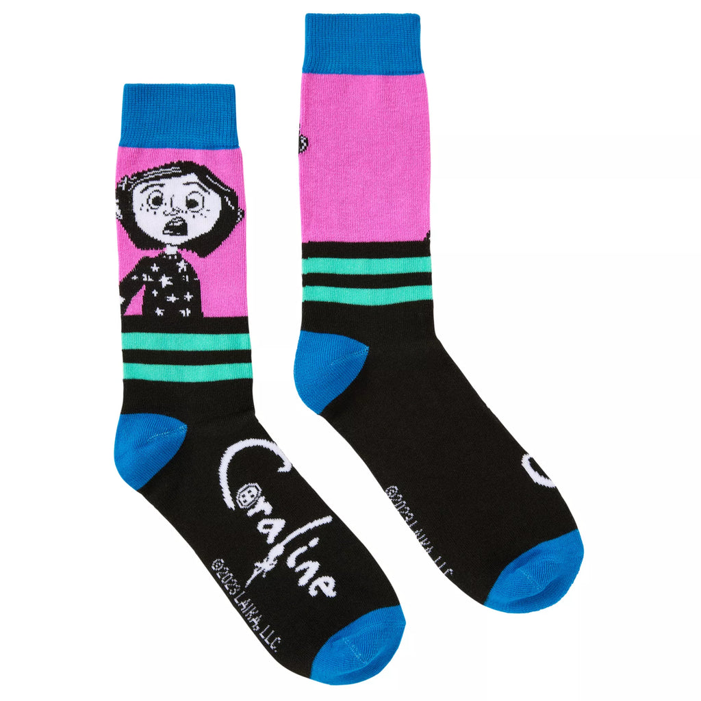 Coraline Crew Socks - 2 Pairs