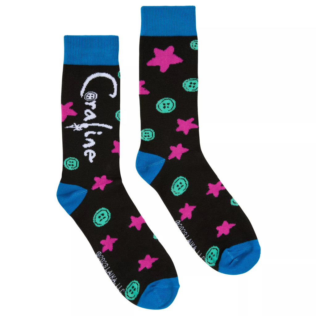 Coraline Crew Socks - 2 Pairs