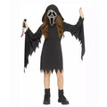 Kids Bling Ghost Face Dress Costume