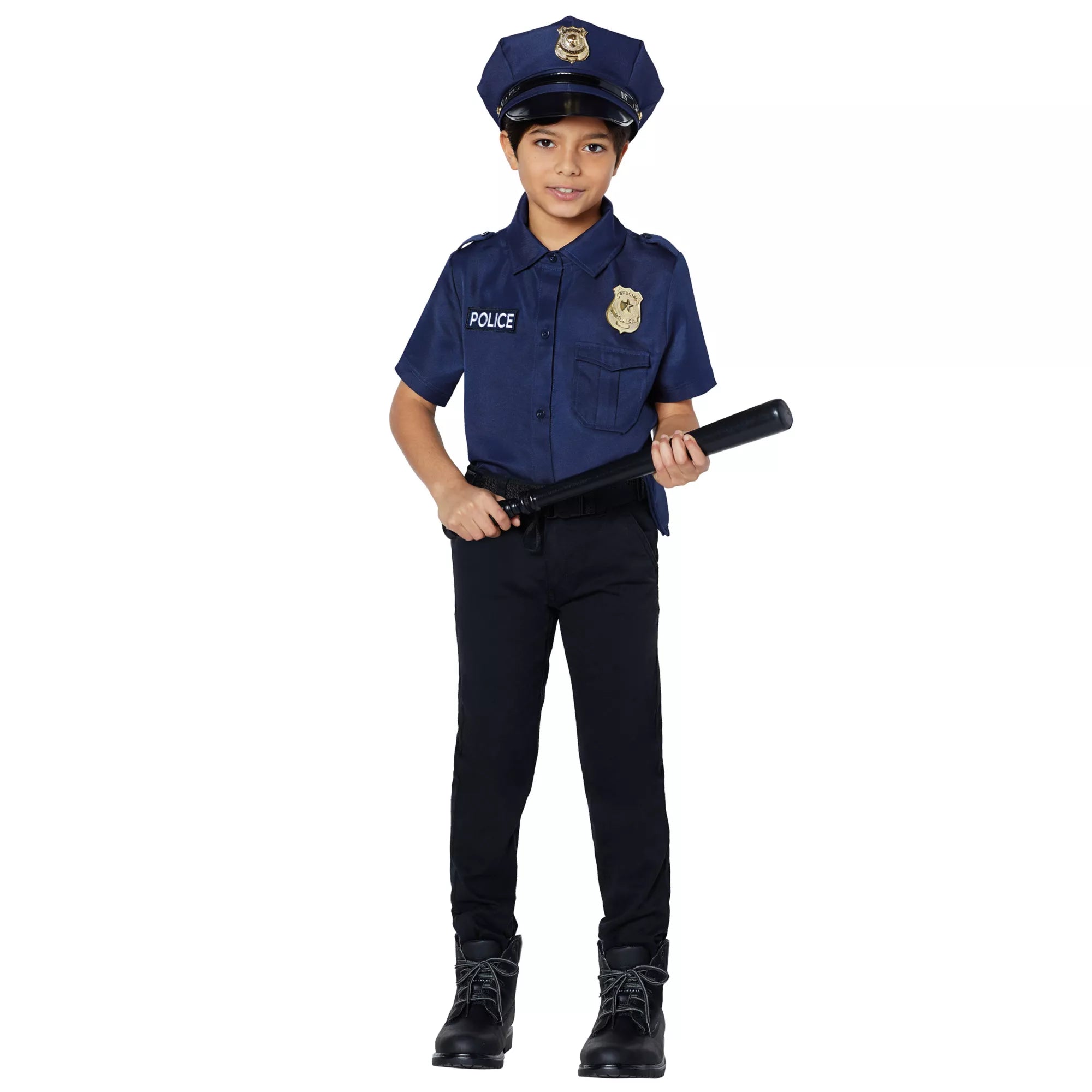 Kids Police Officer Costume Kit