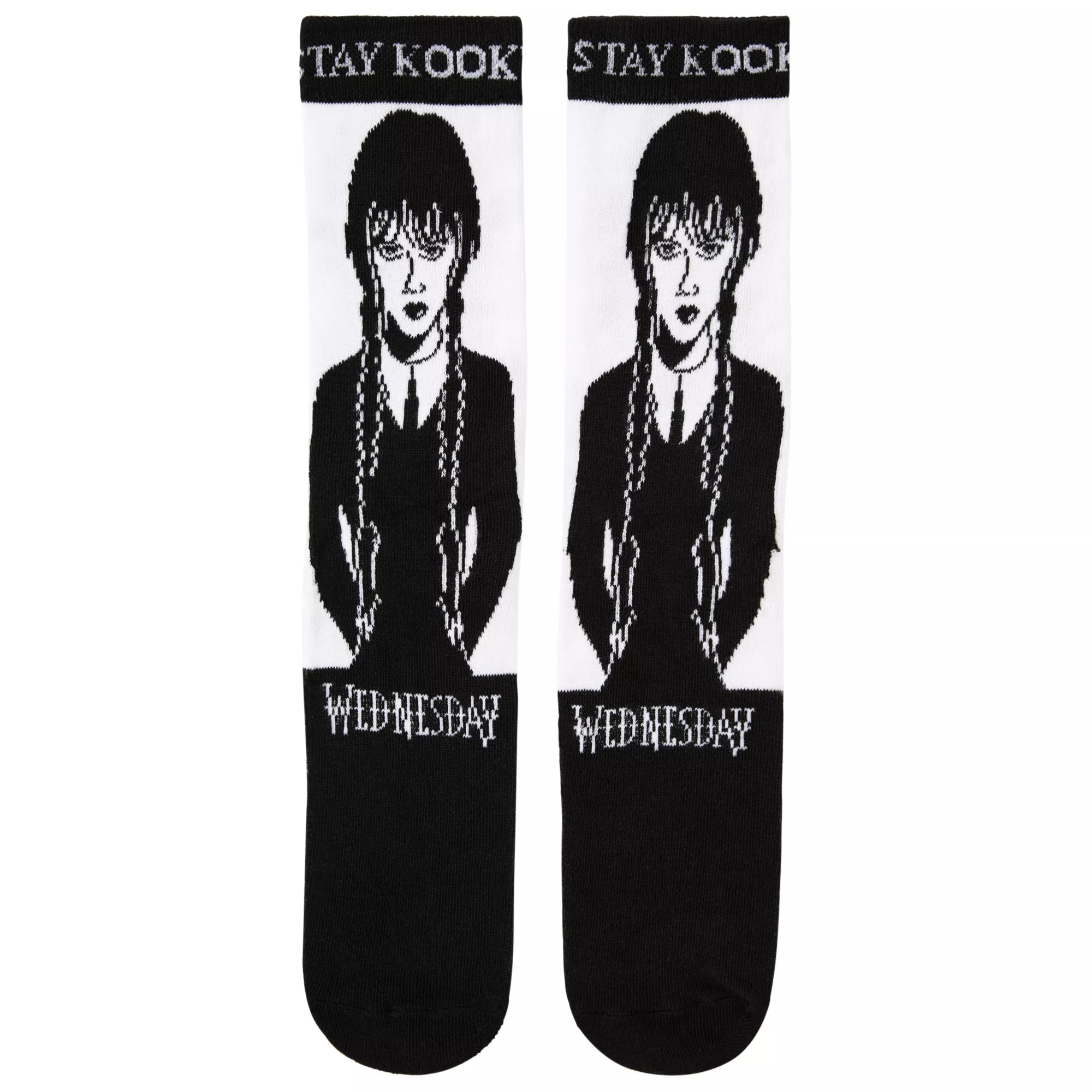 Wednesday Addams Crew Socks - 2 Pack