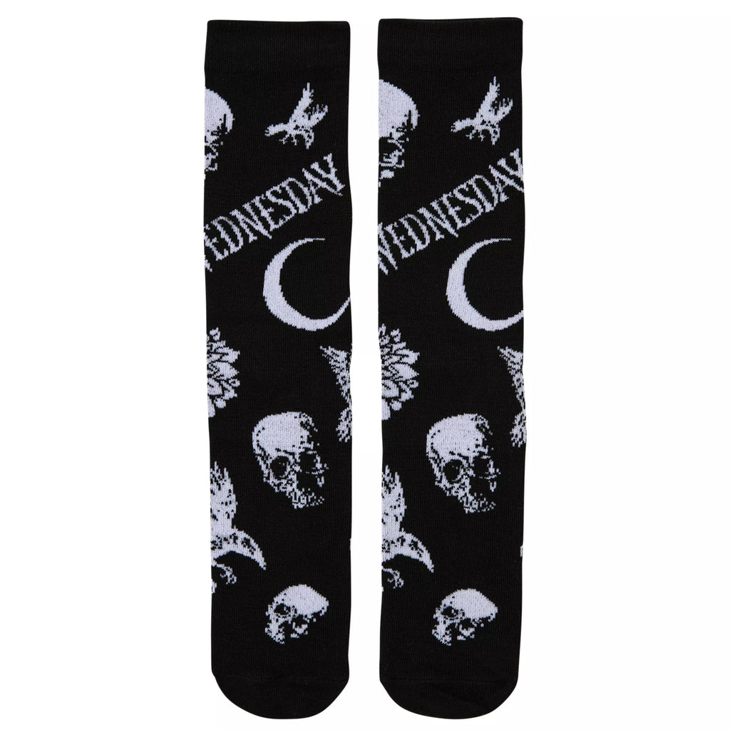 Wednesday Addams Crew Socks - 2 Pack