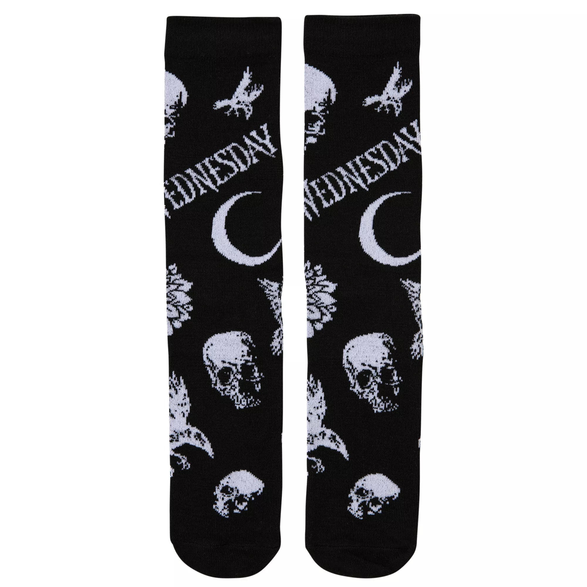Wednesday Addams Crew Socks - 2 Pack