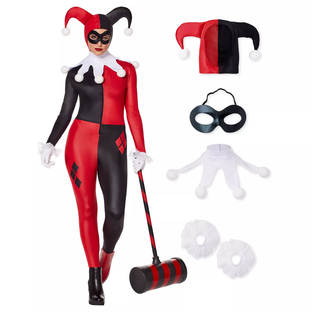Adult Harley Quinn Catsuit Costume - DC Villains