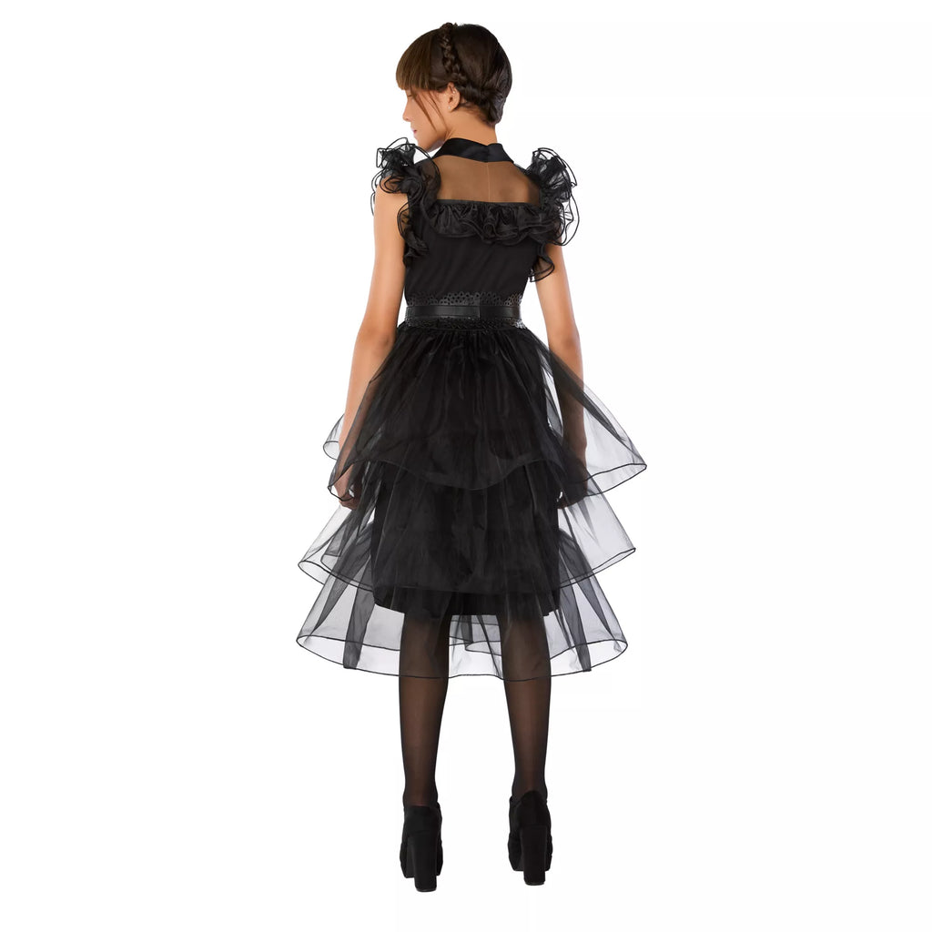 Kids Rave 'N Dance Wednesday Addams Dress - Wednesday