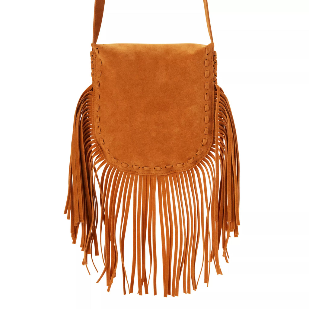 60s Fringe Crossbody Bag