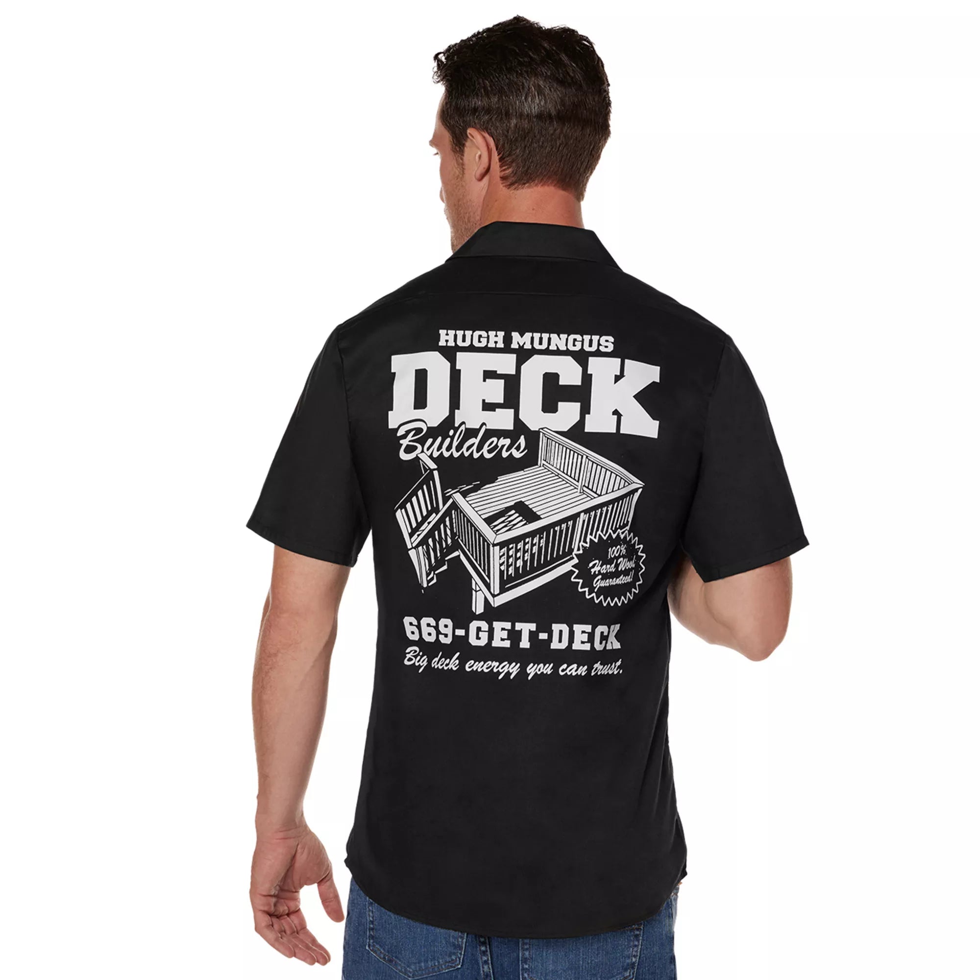 Hugh Mungus Deck Builders Work Shirt