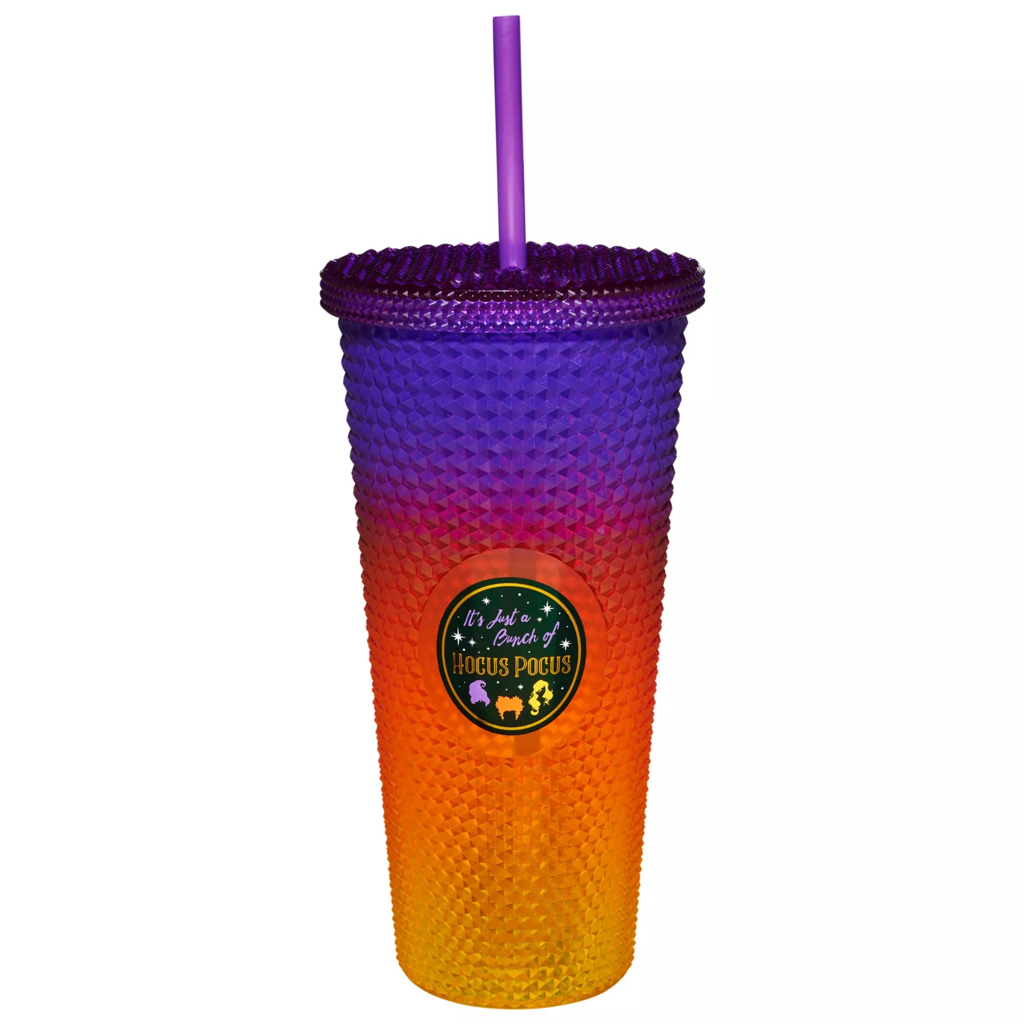 Ombre Hocus Pocus Cup with Straw