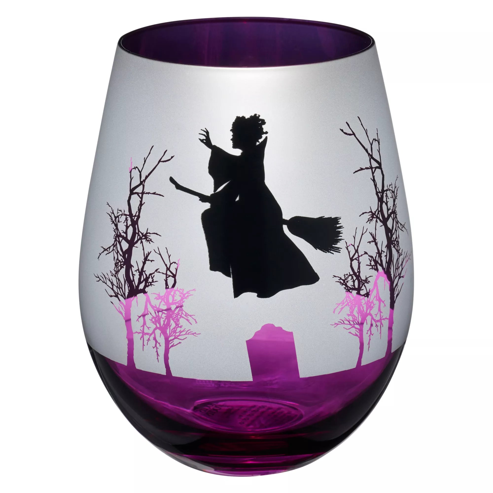 Hocus Pocus Frosted Stemless Glass - 16 oz.
