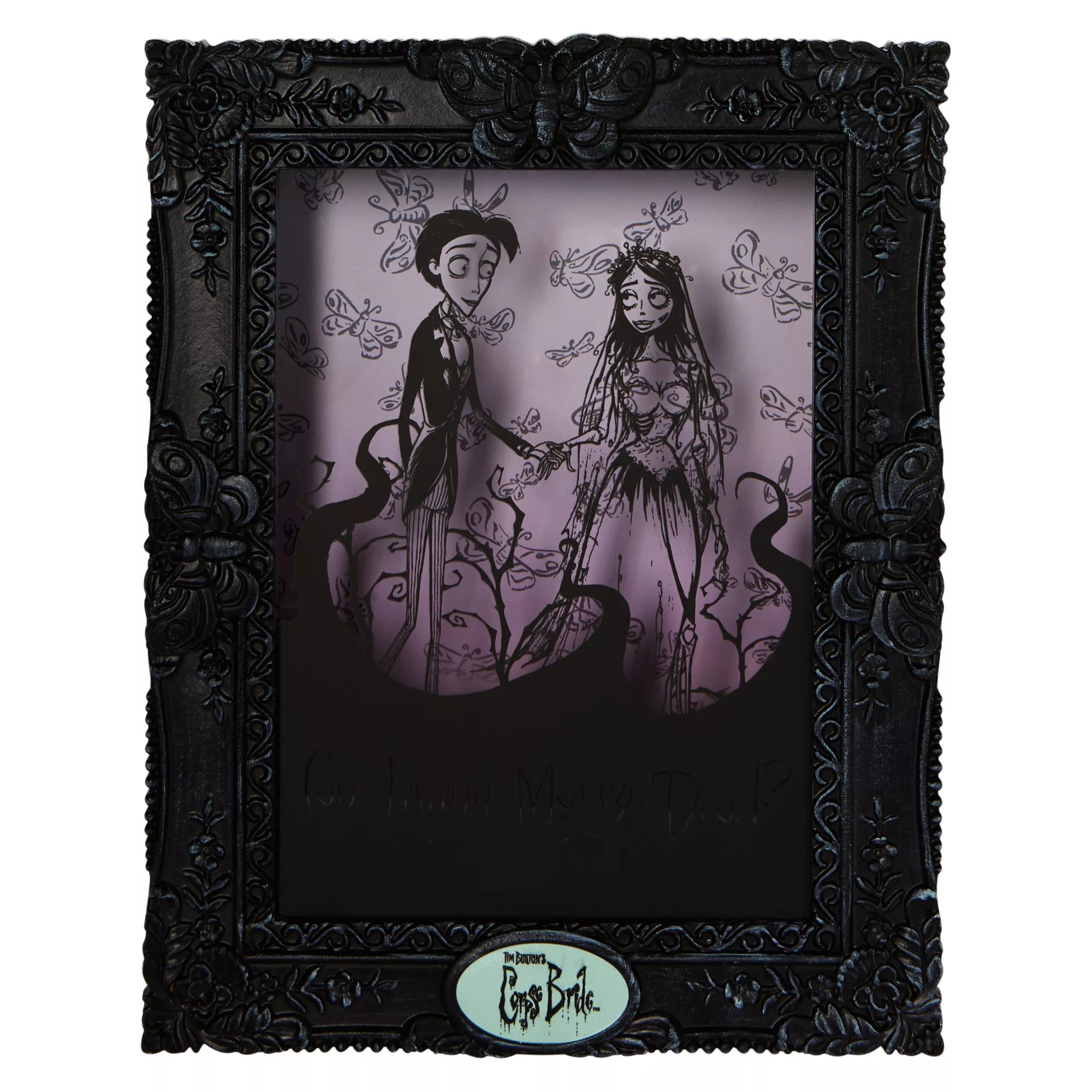 Victor and Emily Light-Up Sign - Corpse Bride