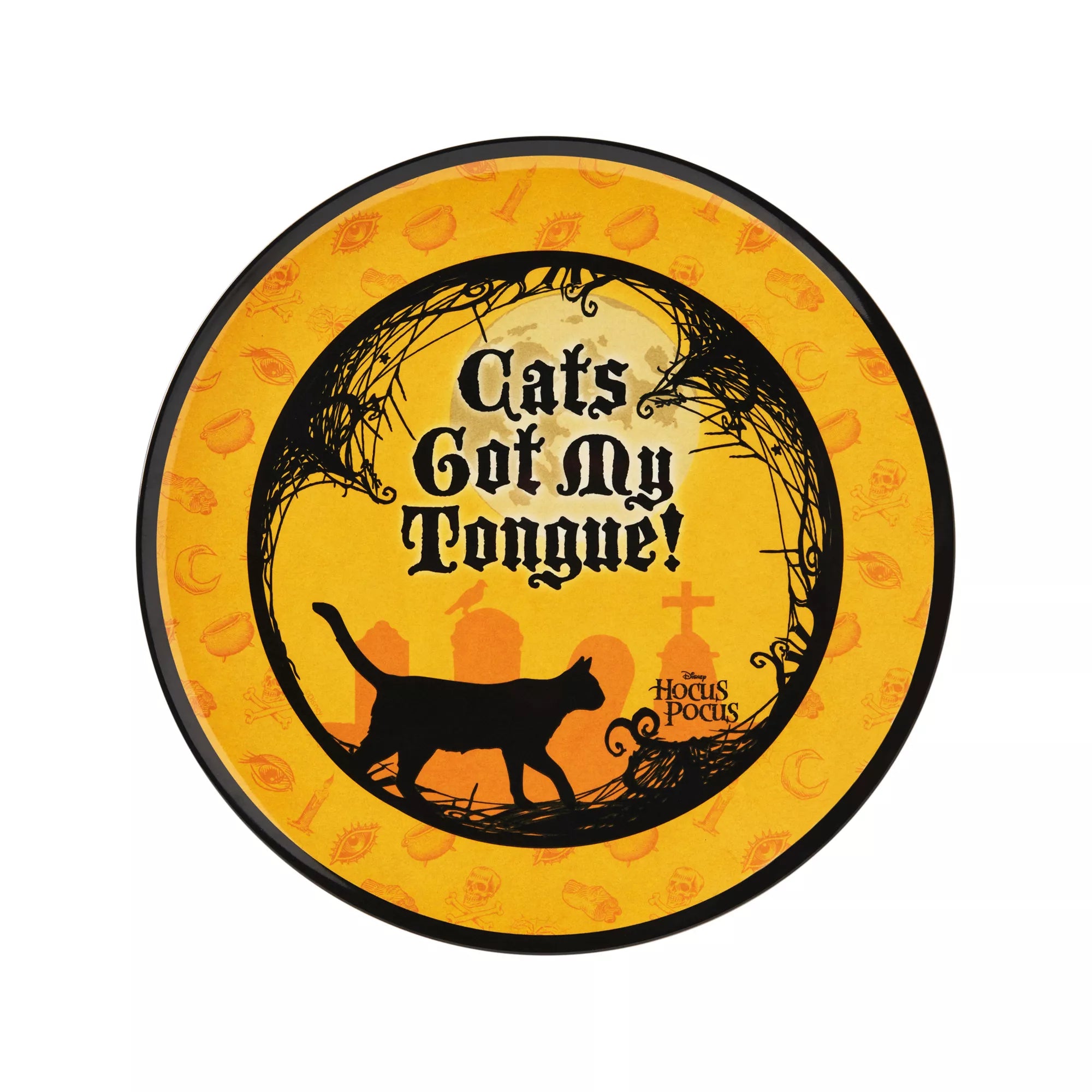 Cats Got My Tongue Hocus Pocus Plates - 4 Pack