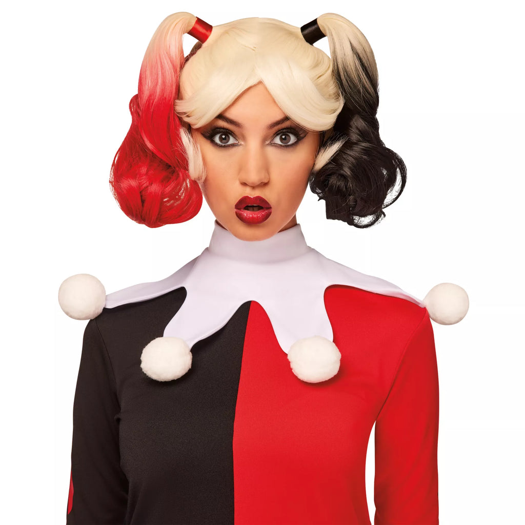 Harley Quinn Pigtails Wig - DC Villains