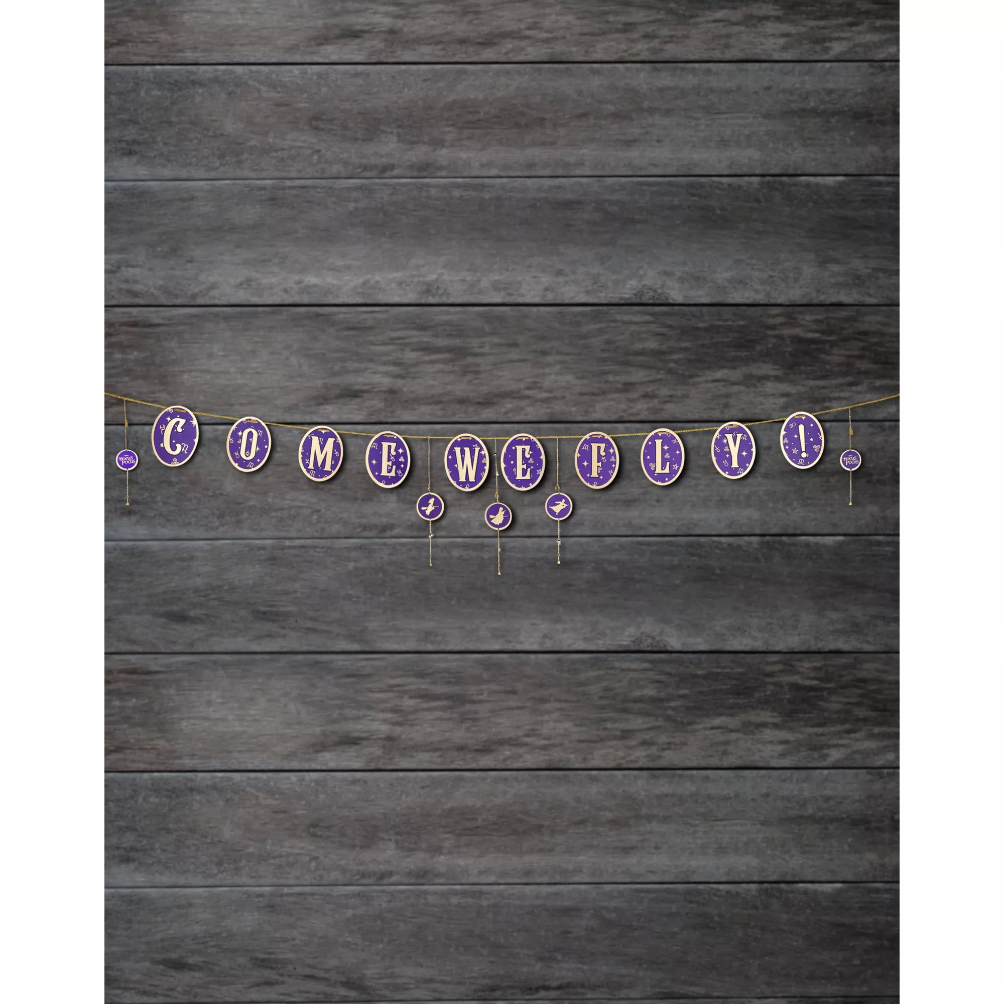 Come We Fly Banner - Hocus Pocus
