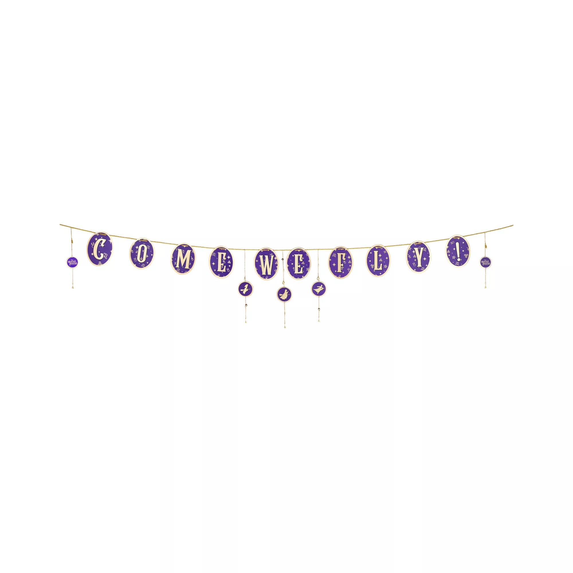 Come We Fly Banner - Hocus Pocus