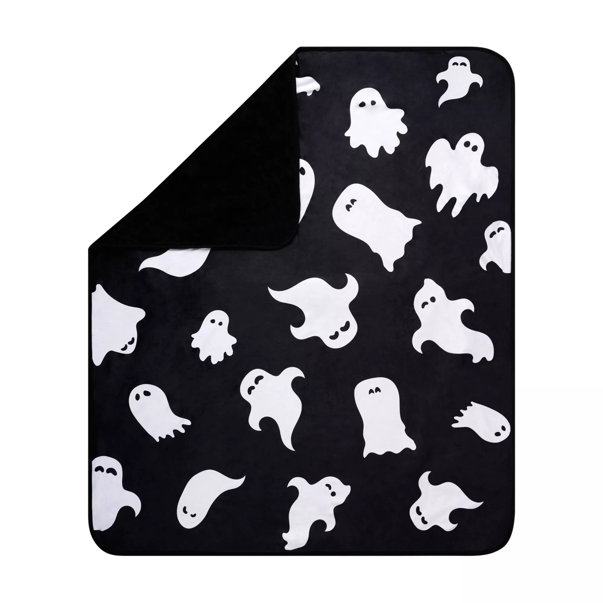 Ghost Print Fleece Blanket