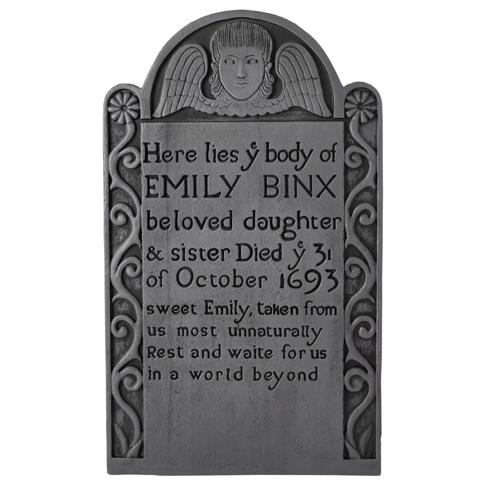 30 Inch Emily Binx Tombstone - Hocus Pocus