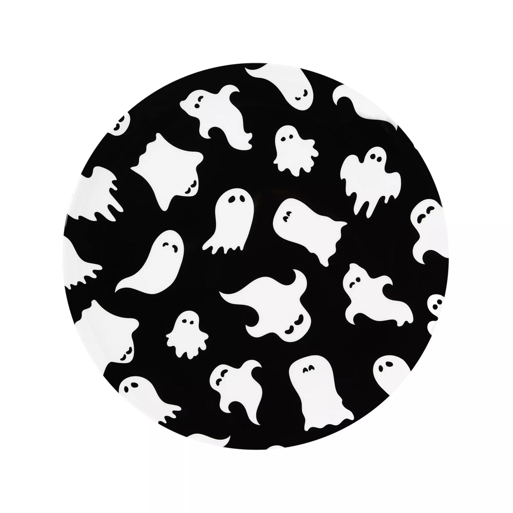 Plastic Ghost Plates - 4 Pack