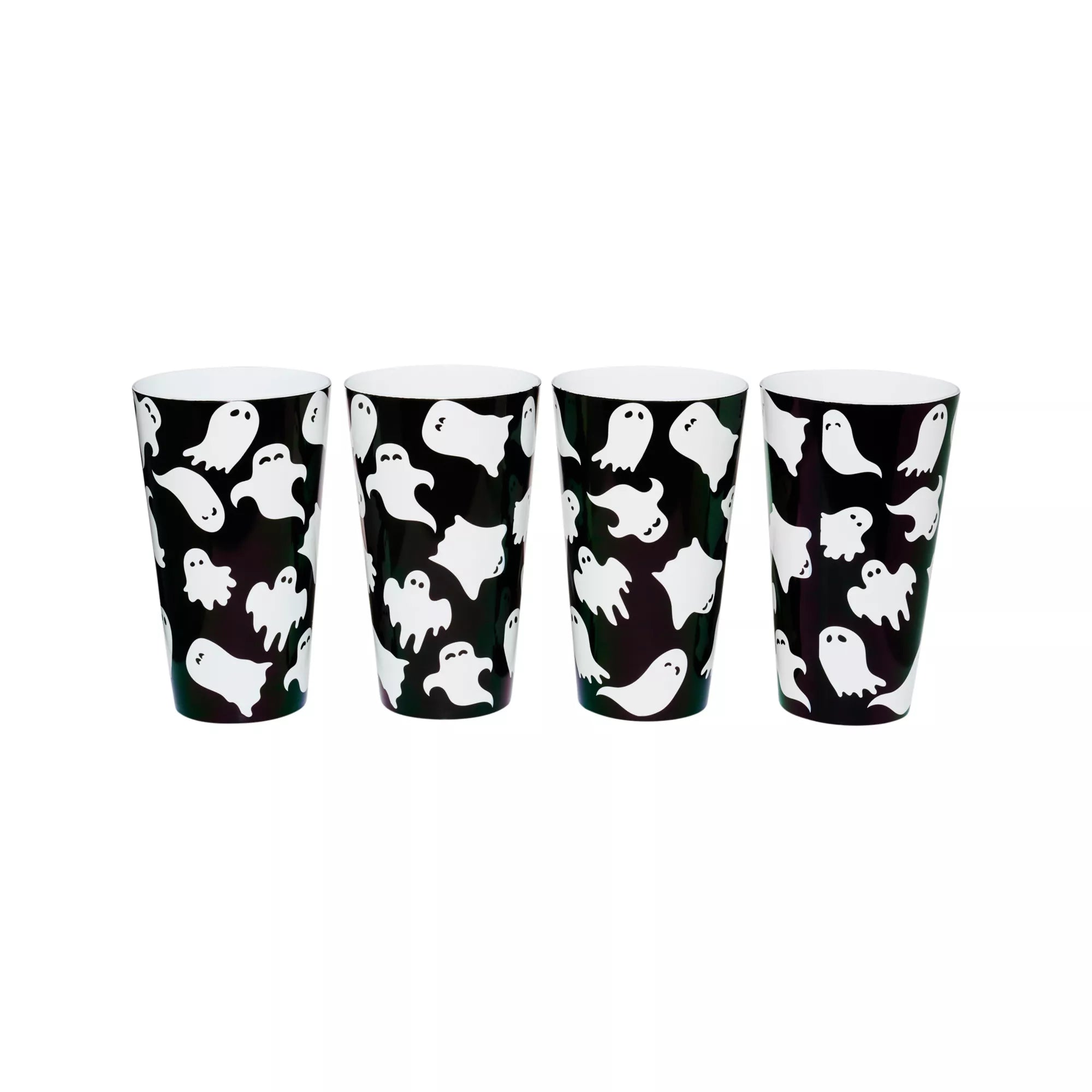 Ghost Plastic Cups 22 oz. - 4 Pack