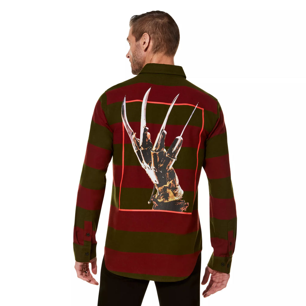 Freddy Krueger Claw Flannel Shirt - A Nightmare on Elm Street
