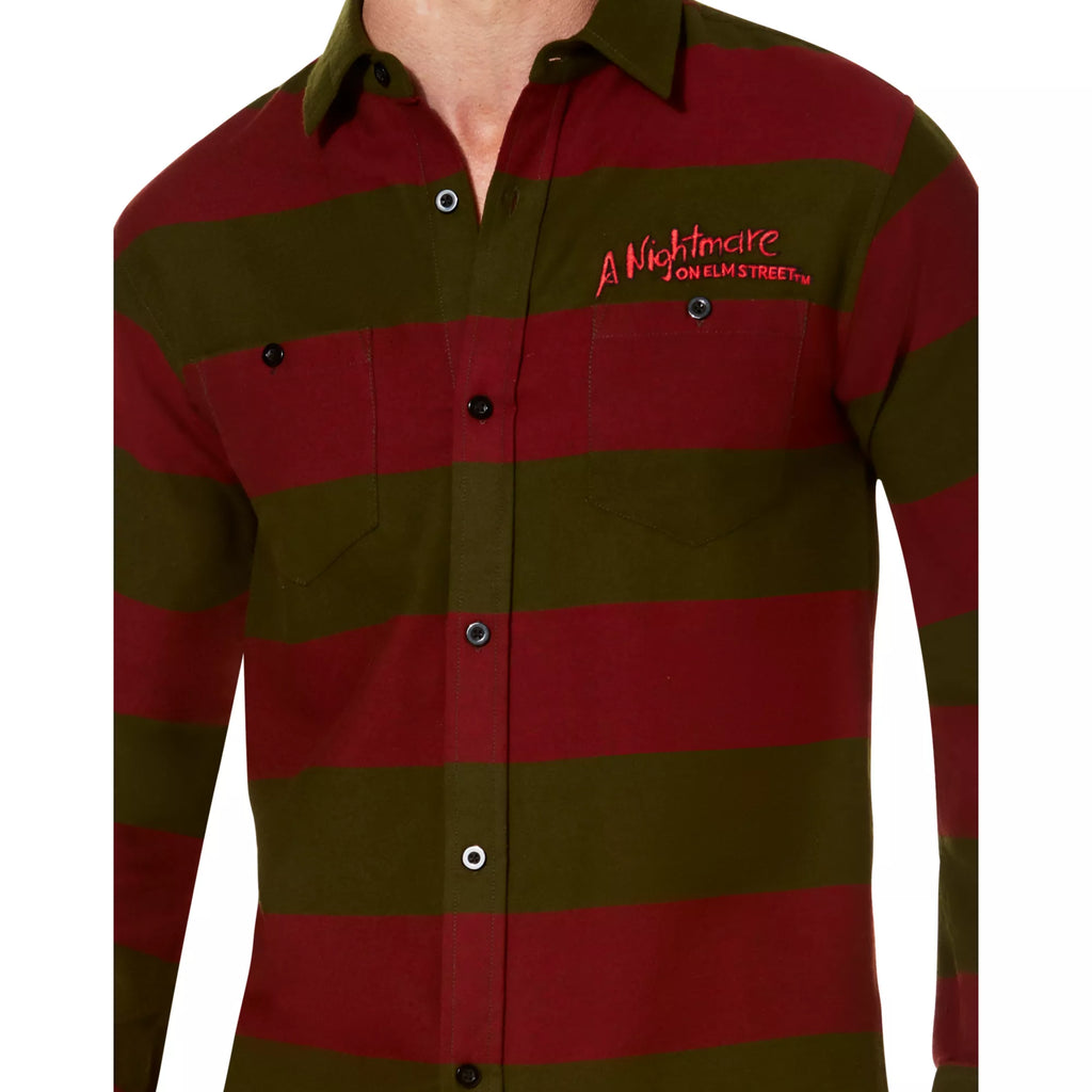Freddy Krueger Claw Flannel Shirt - A Nightmare on Elm Street