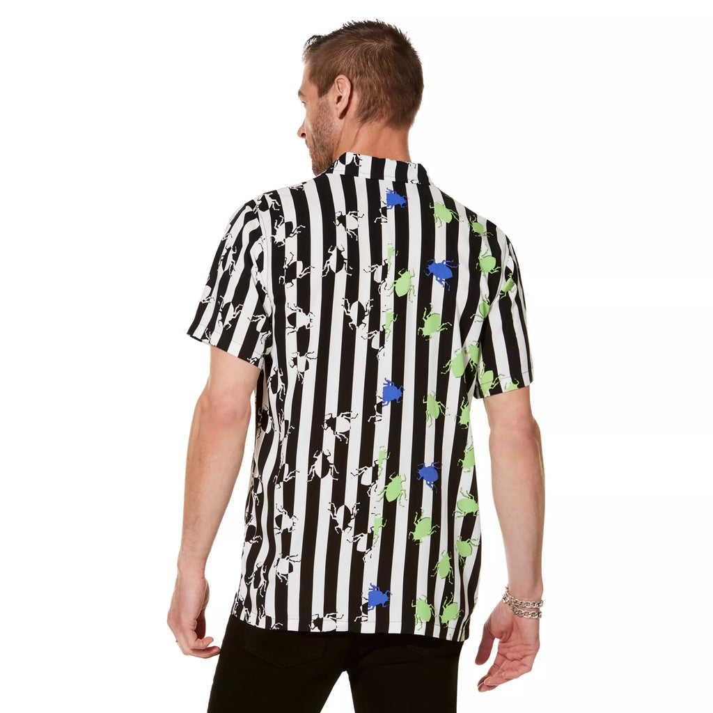 Beetlejuice Spider Button Down Shirt