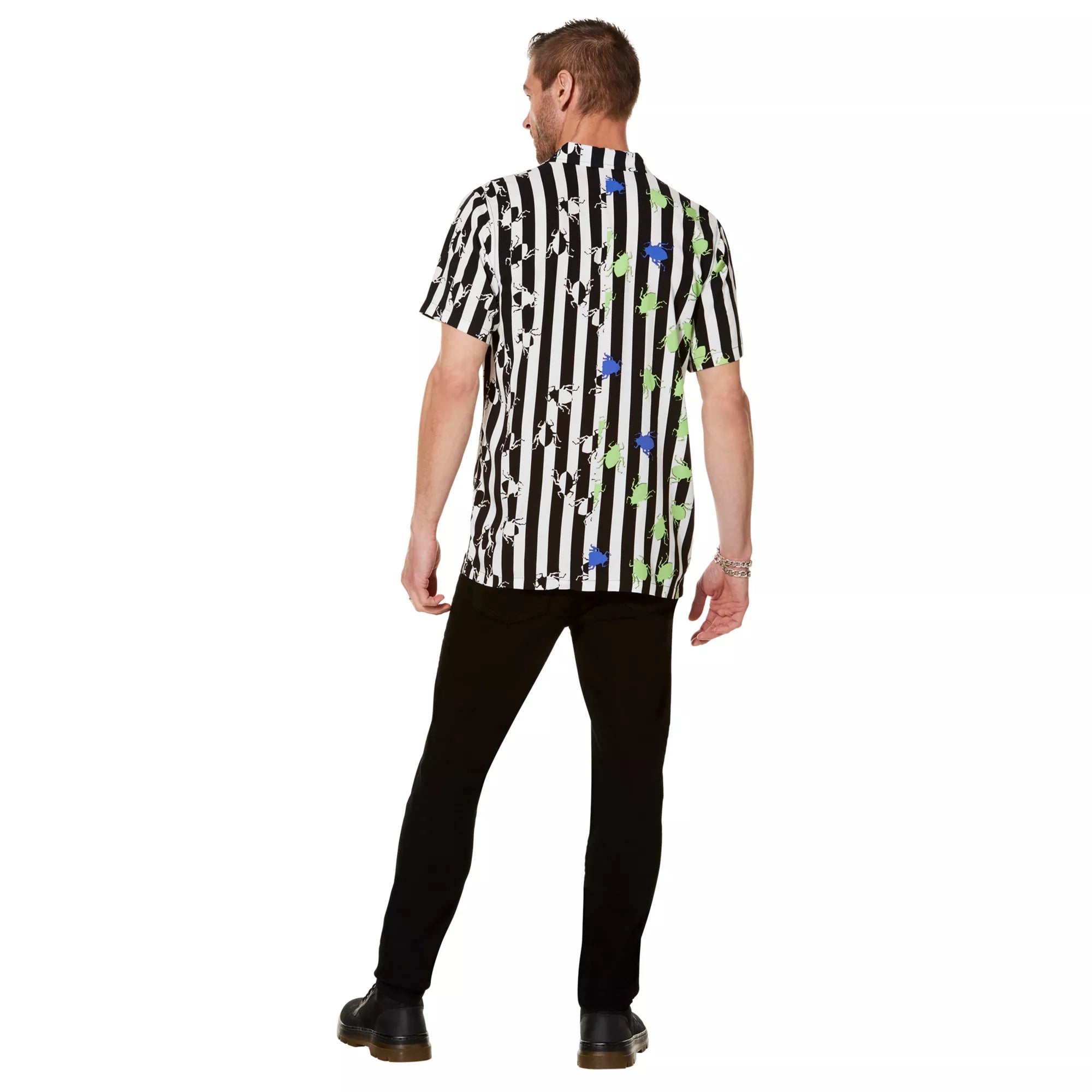 Beetlejuice Spider Button Down Shirt