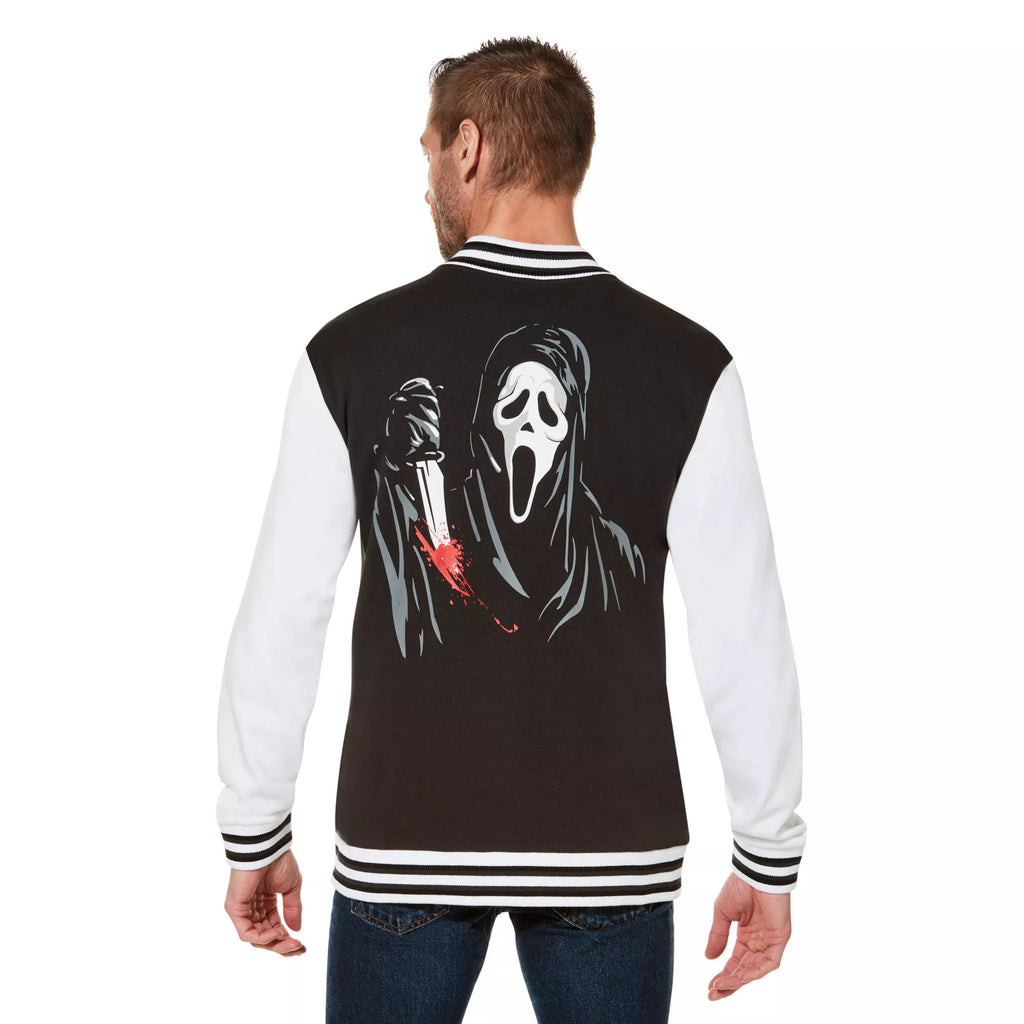 Adult Ghost Face Varsity Jacket