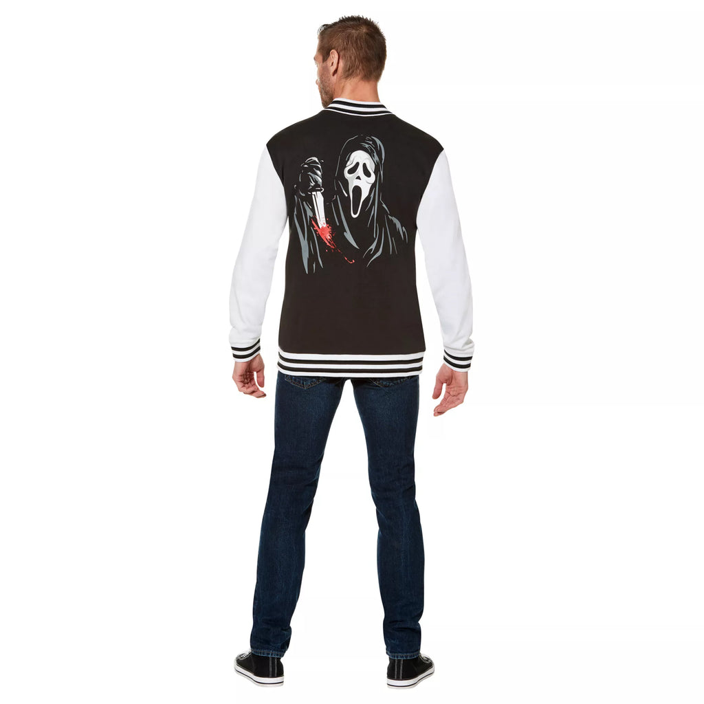 Adult Ghost Face Varsity Jacket