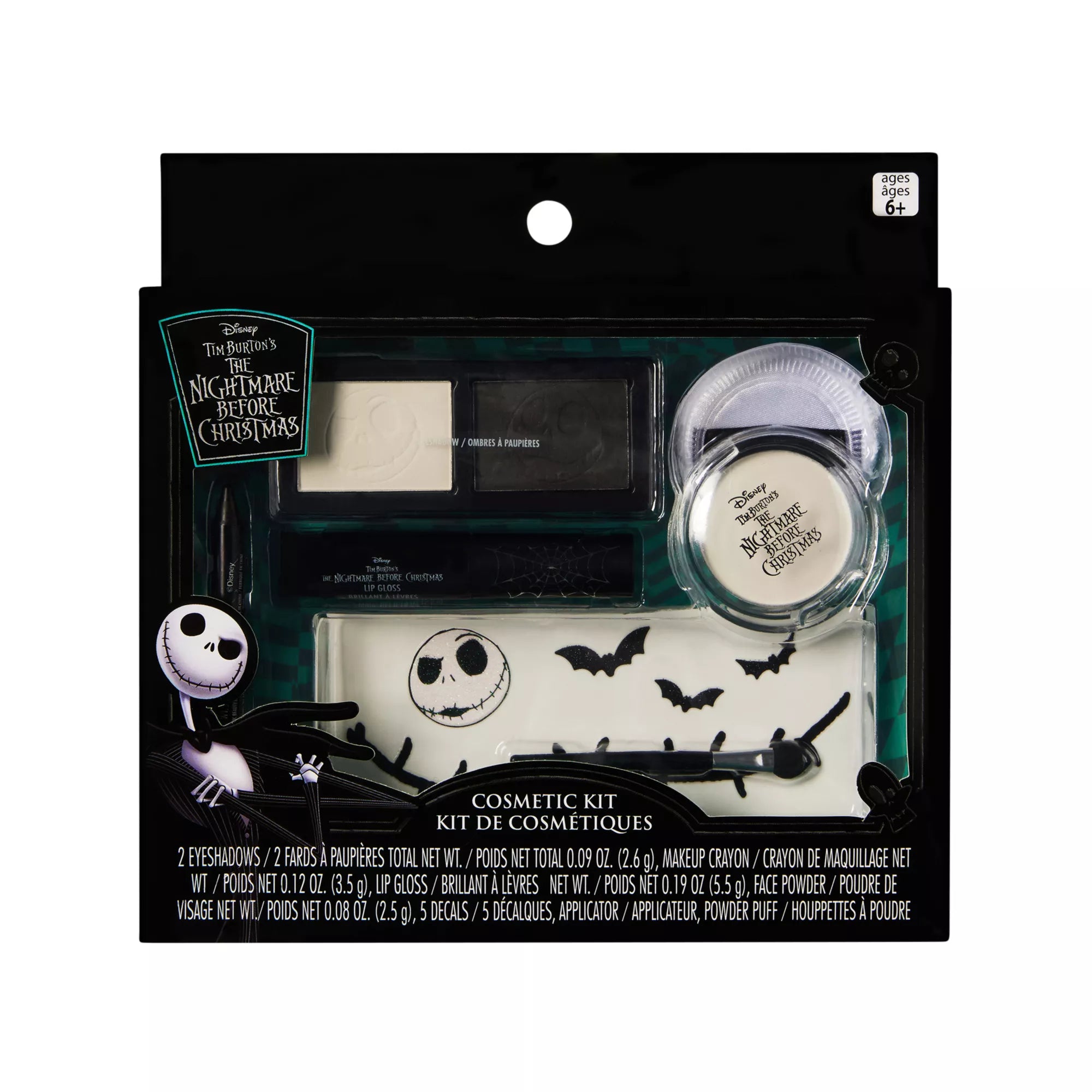 Kids Jack Skellington Makeup Kit - The Nightmare Before Christmas