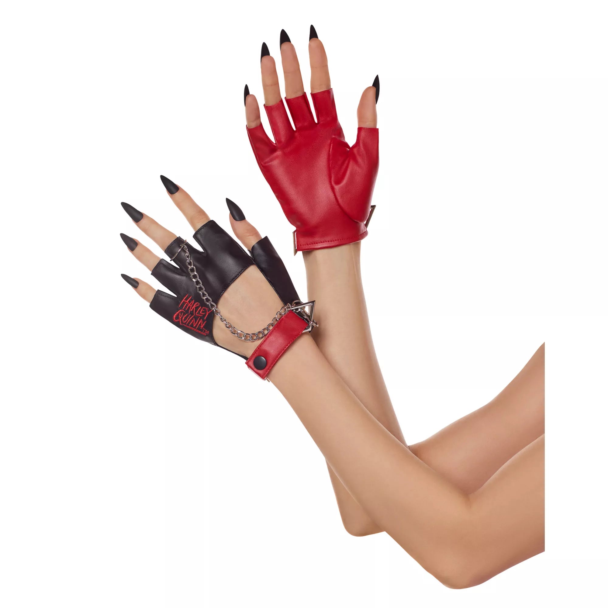 Harley Quinn Gloves - DC Villains