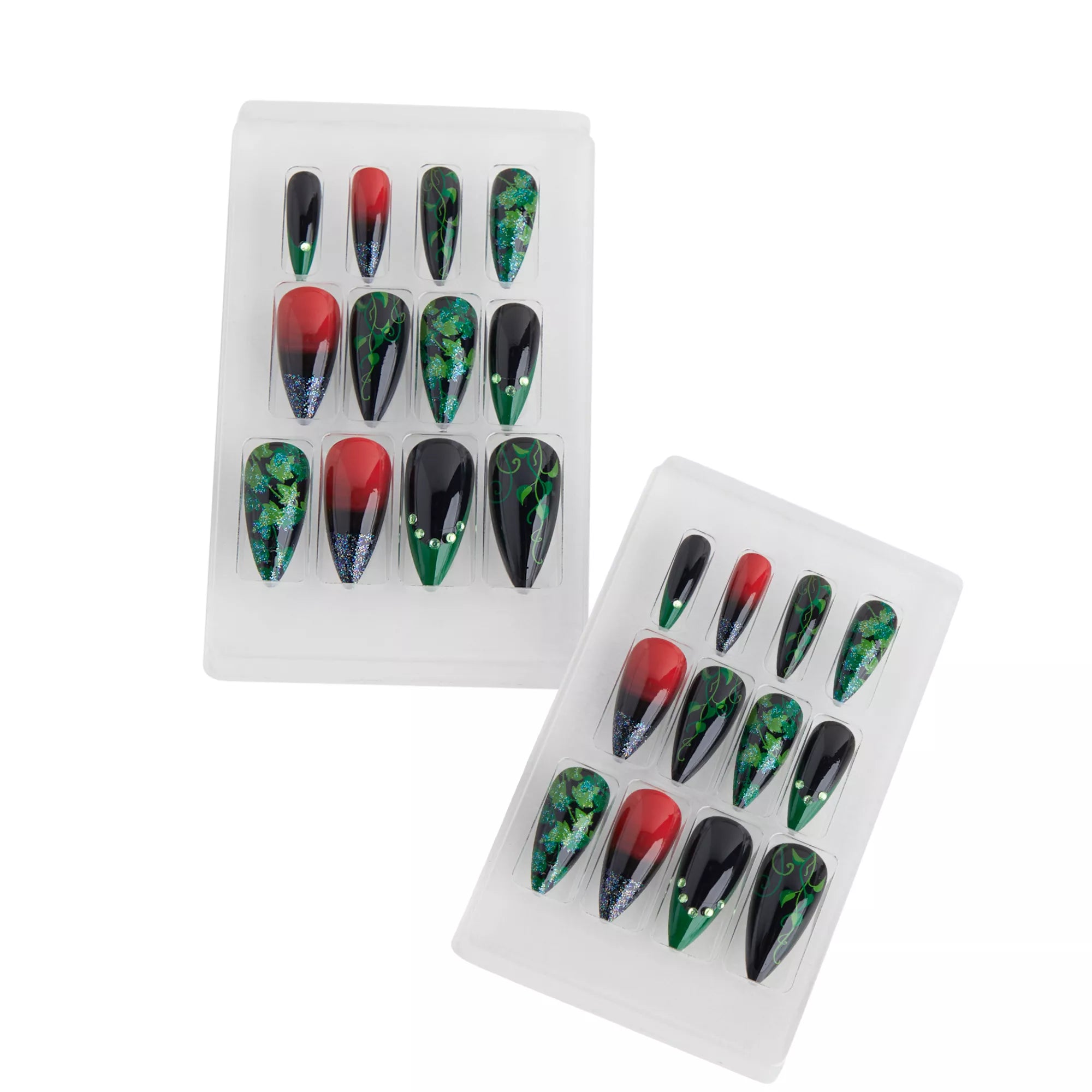 Poison Ivy Press On Nail Chips 24 Pack - DC Villains