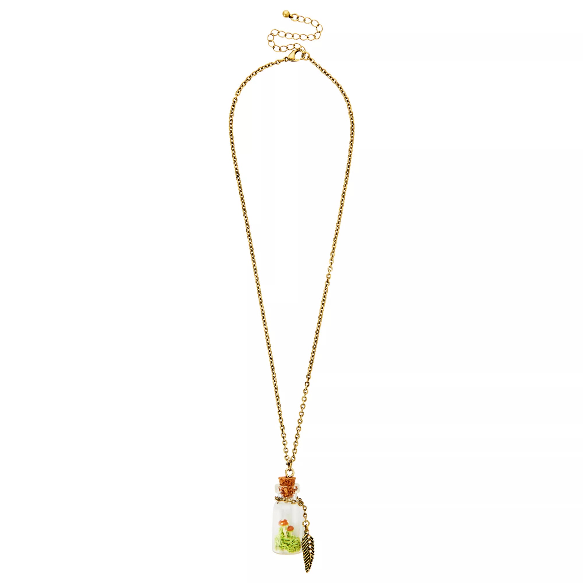 Mushroom Bottle Jewelry Set