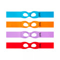 Multi-Pack Retro Teenage Mutant Ninja Turtles Eye Masks - 4 Pack