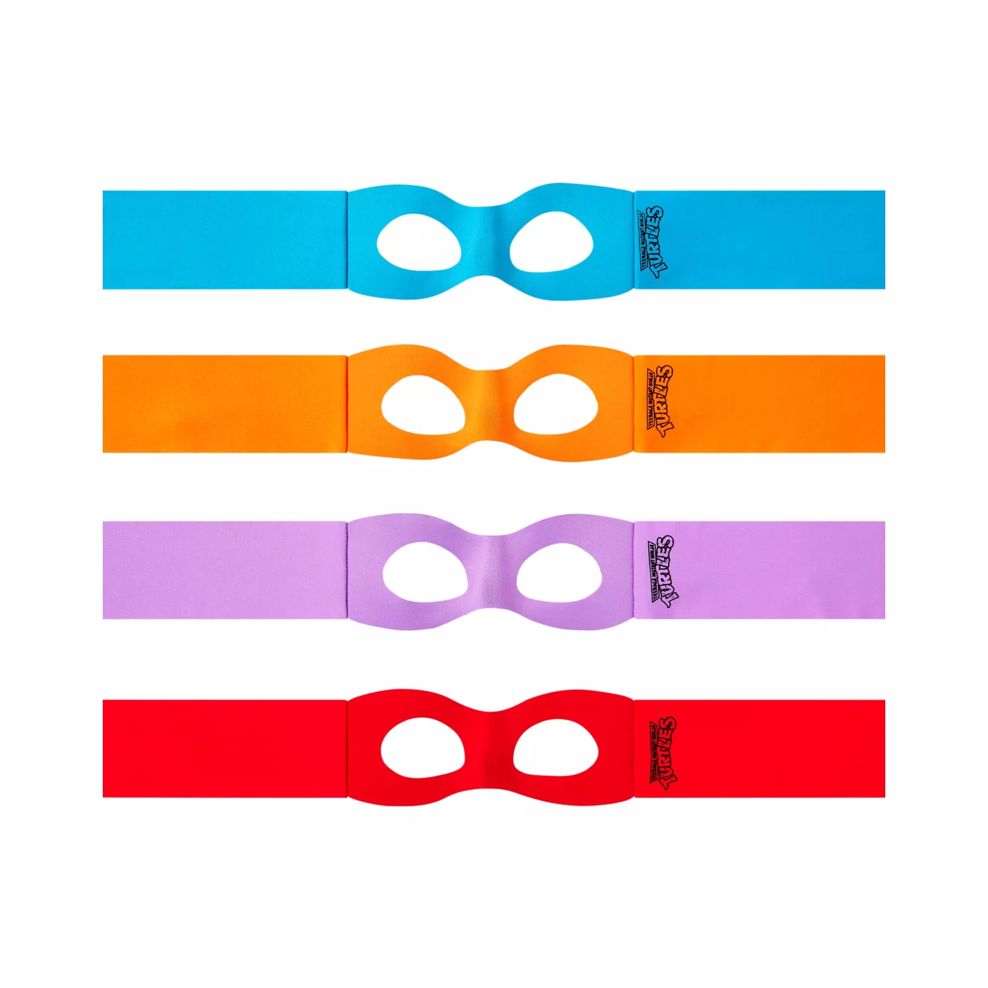 Multi-Pack Retro Teenage Mutant Ninja Turtles Eye Masks - 4 Pack