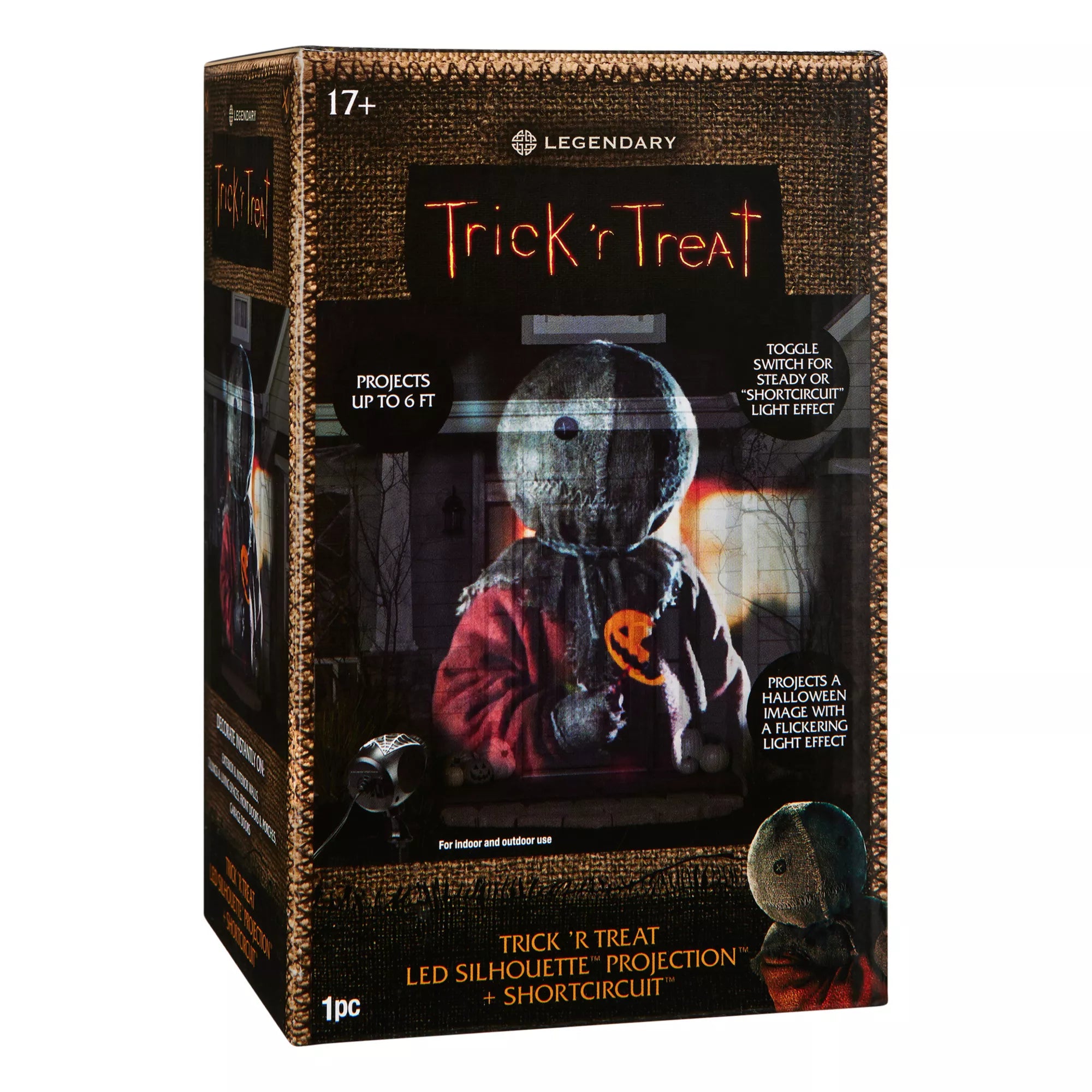 LED Trick 'r Treat Slides Projection Spotlight