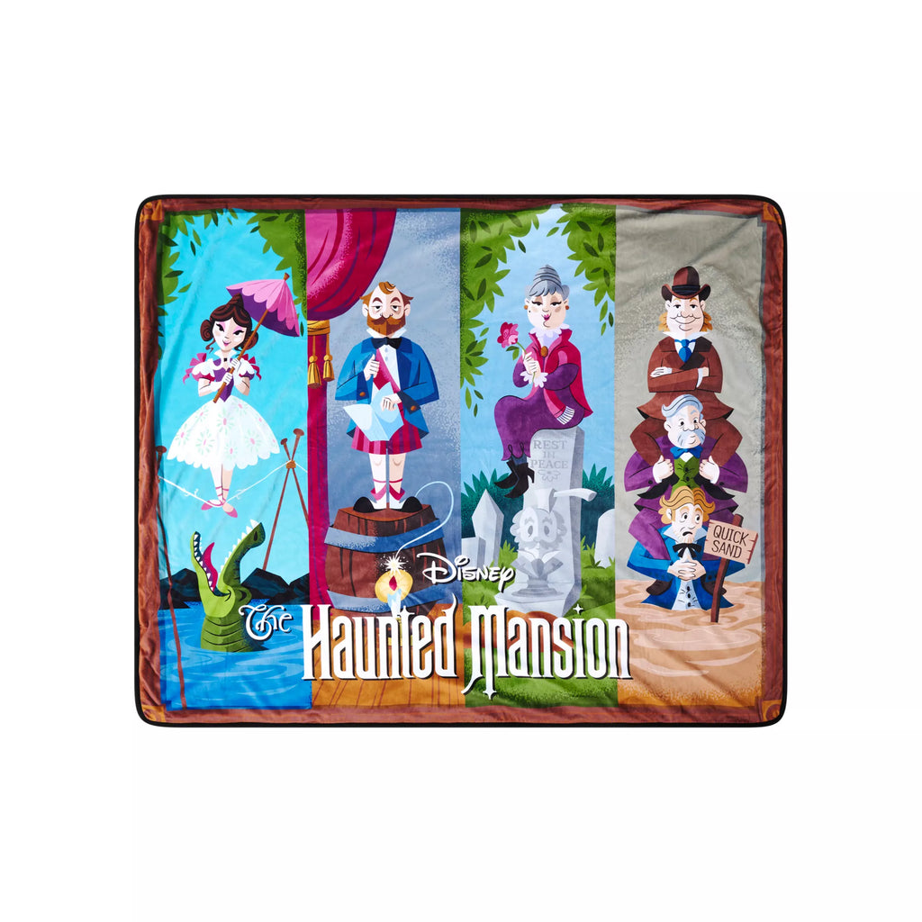 Disney The Haunted Mansion Portrait Fleece Blanket