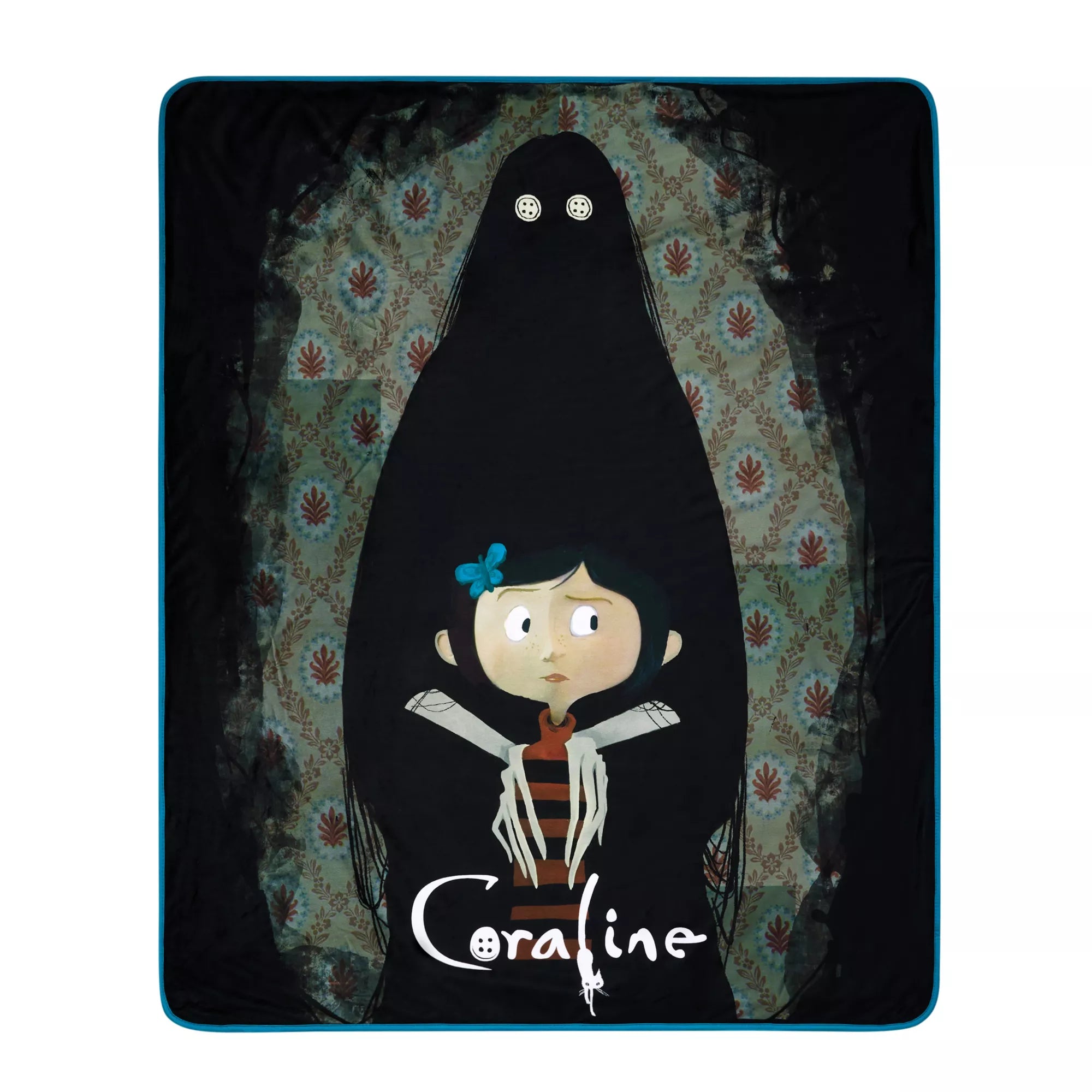 Coraline Reversible Fleece Blanket